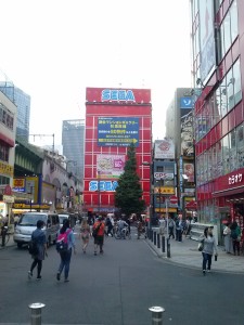 Akihabara, uno dei palazzi SEGA