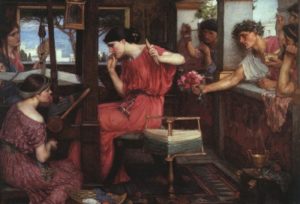 John William Waterhouse, Penelope e i corteggiatori, 1912