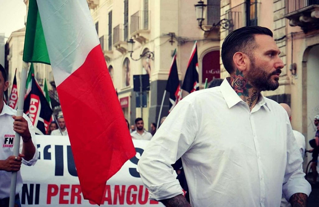 forza nuova palermo aggressione massimiliano ursino