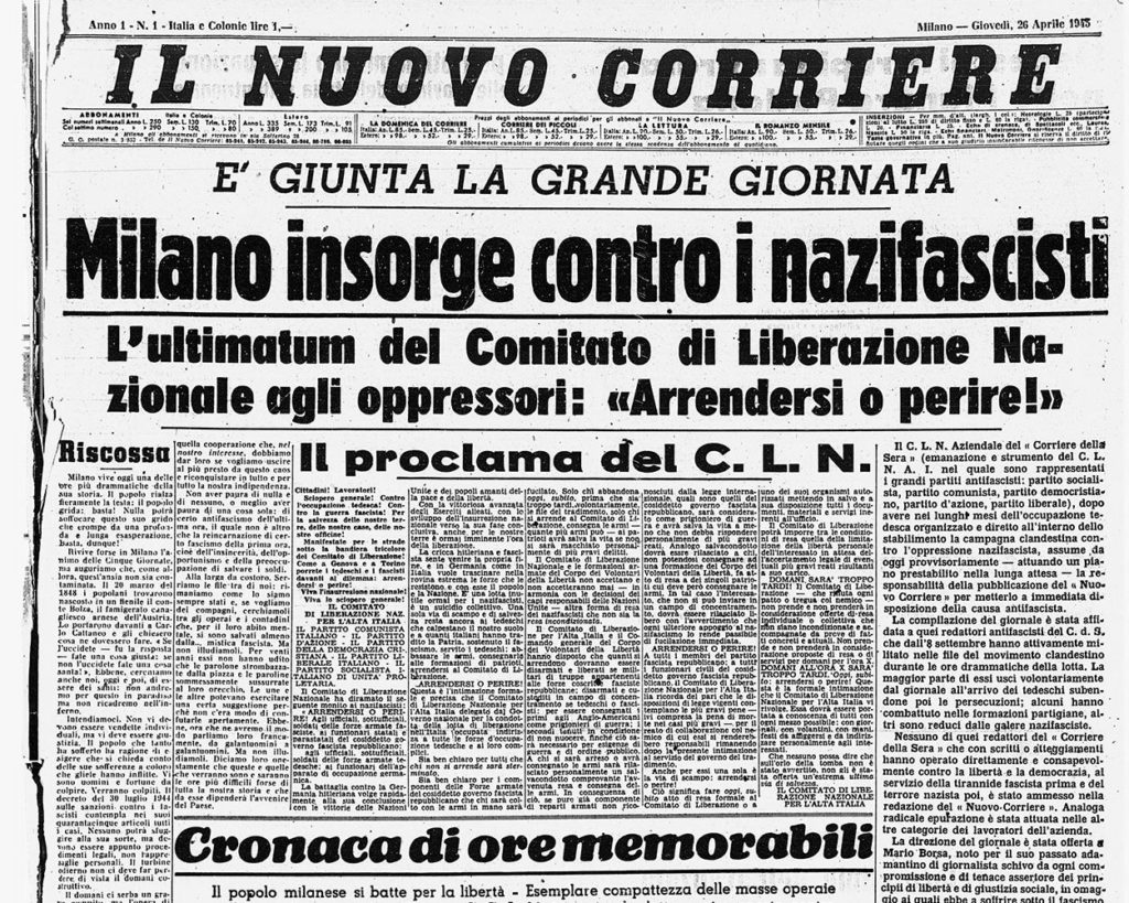 Mantova insorge contro i nazifascisti e ritira la cittadinanza onoraria a Mussolini