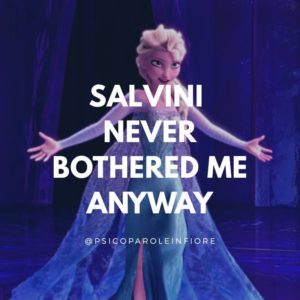 Elsa Frozen Salvini lesbica