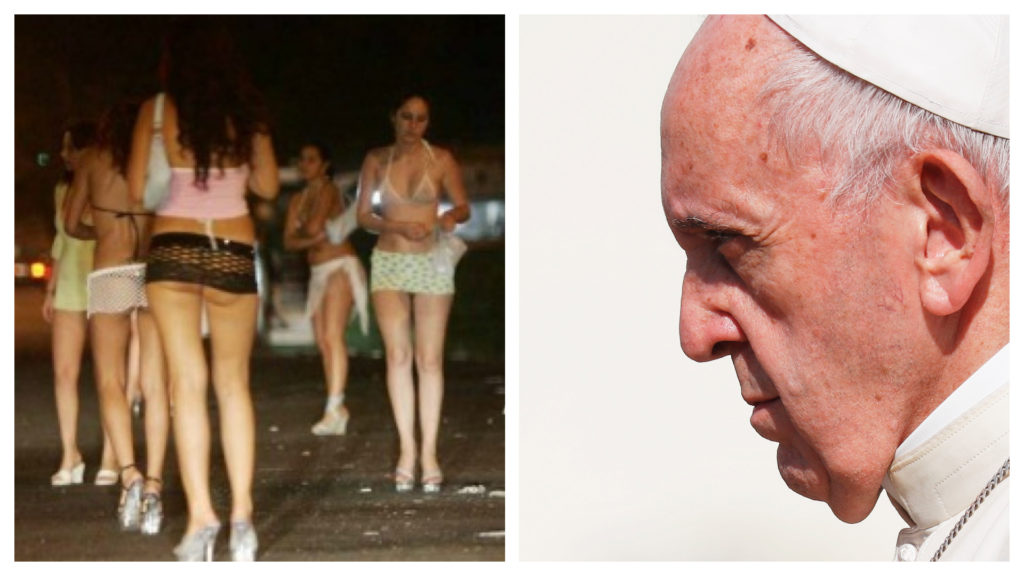 prostitute papa francesco contro la prostituzione