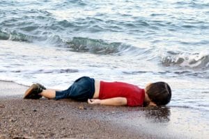 Aylan Kurdi, 3 anni, morto in mare