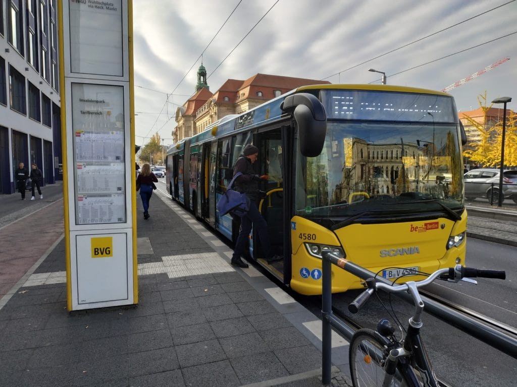 mezzi pubblici Berlino ultima voce