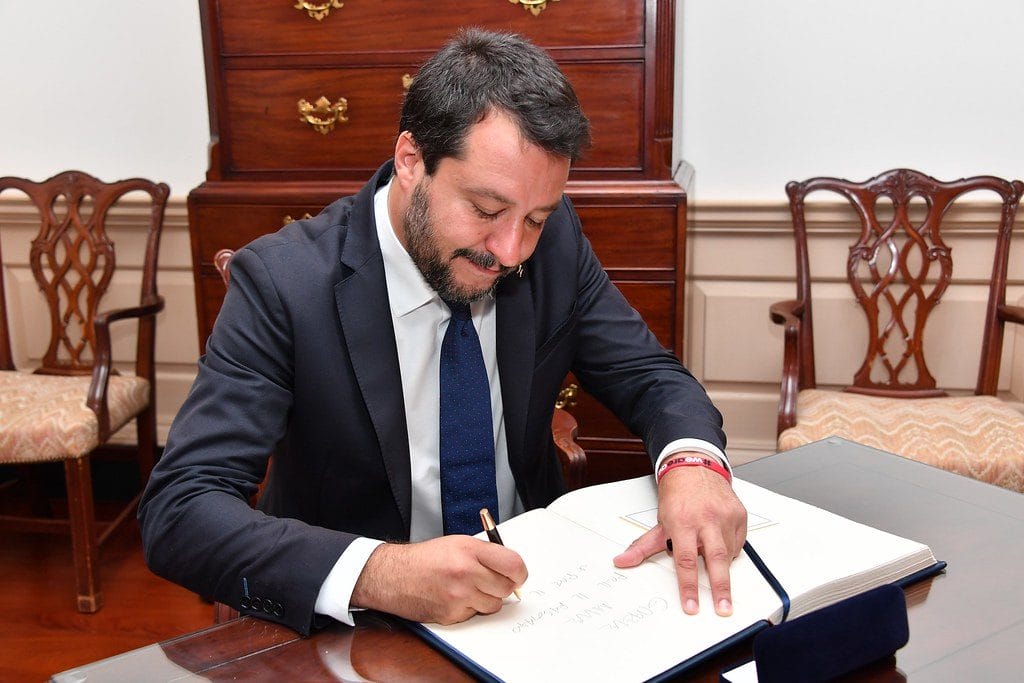 Malore Matteo Salvini