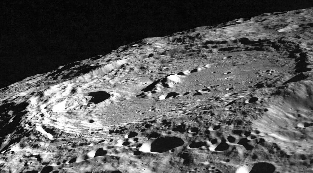 campioni dal lato oscuro della Luna crateri lunari 4g sulla luna