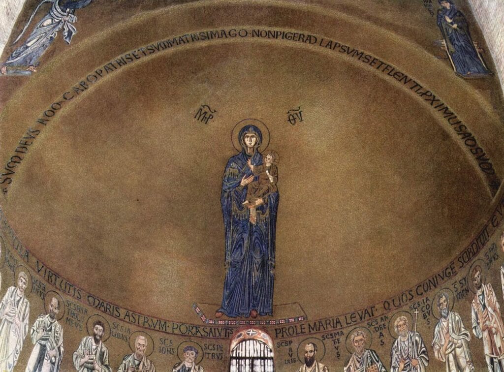 Origini di Venezia, mosaico bizantino, basilica di santa Maria assunta a torcello