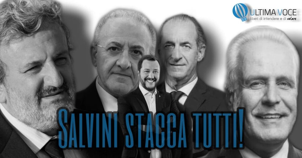 Matteo Salvini stacca tutti