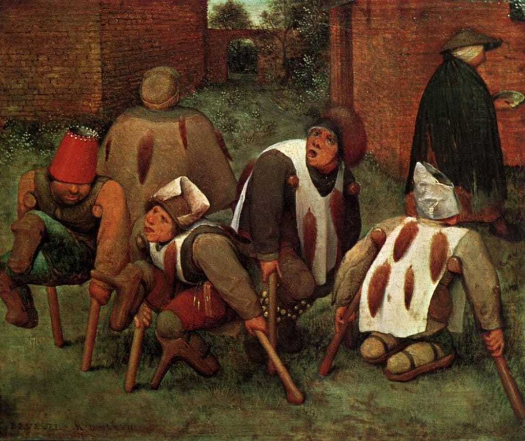 La corte dei miracoli secondo Bruegel