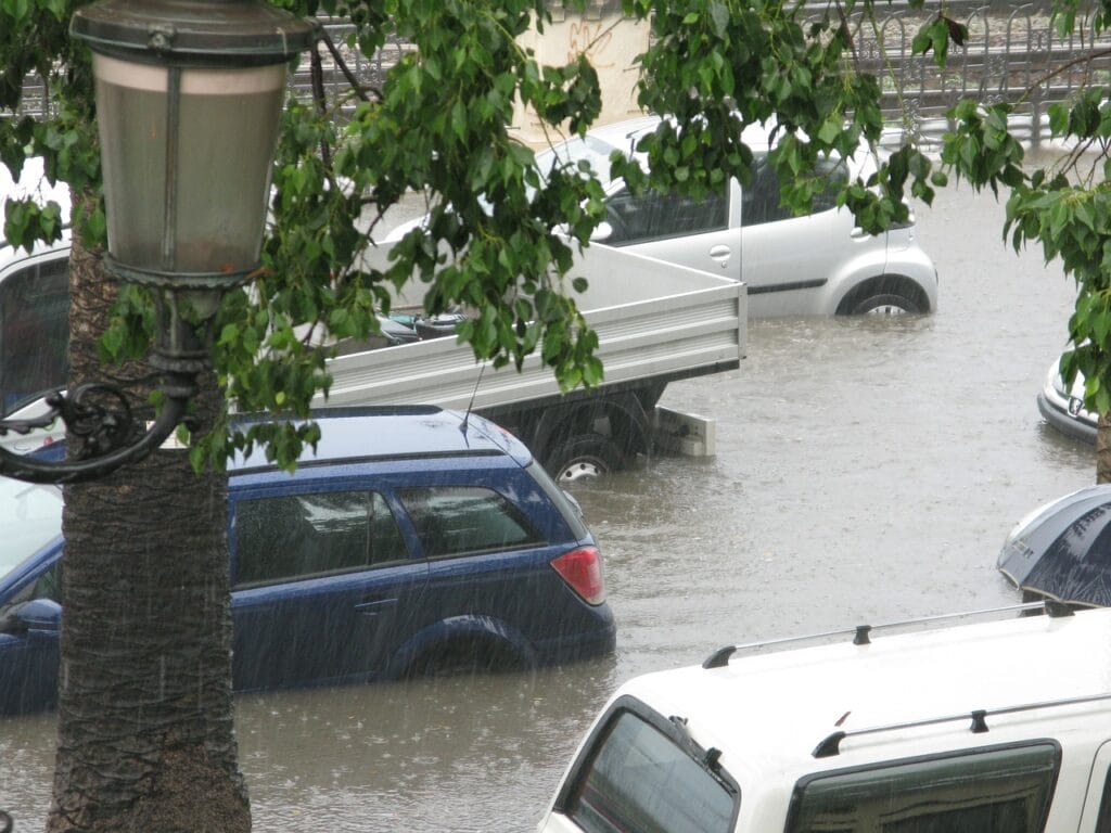 eventi climatici estremi in Italia, città spugna