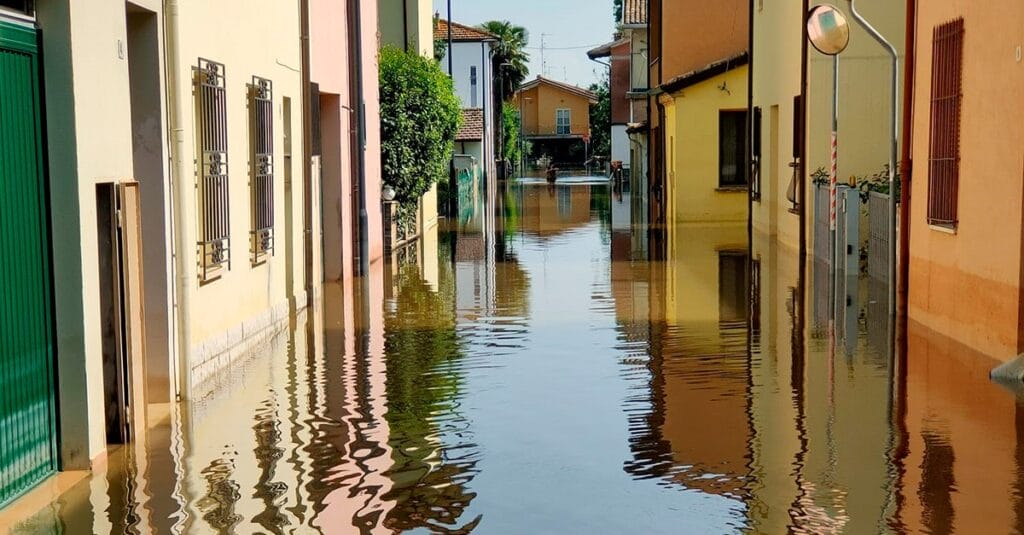 immagini dell'alluvione in Emilia-Romagna, maggio 2023