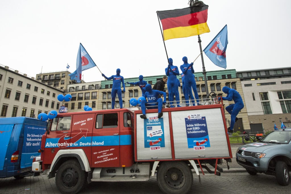 l'AfD guadagna consensi1l5