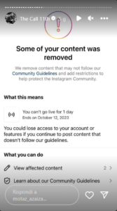 Instagram e censura filopalestinese, censura, Palestina, Gaza, Israele, guerra