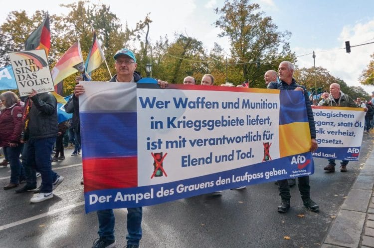 Protesta dell'AFD