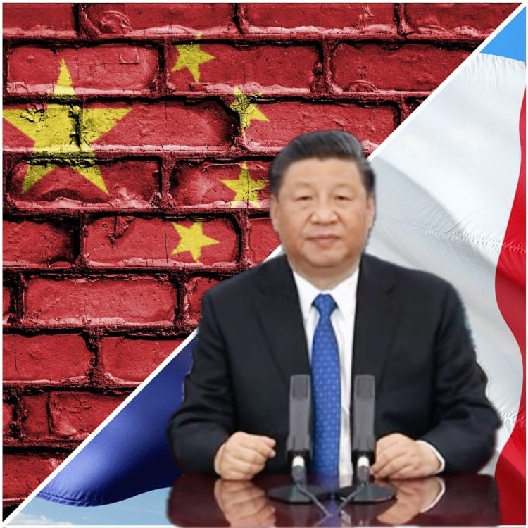 Xi Jinping in Francia, Macron