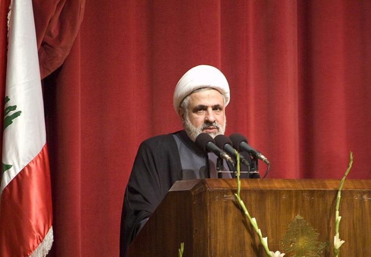 Hezbollah, Naim Qassem, Libano